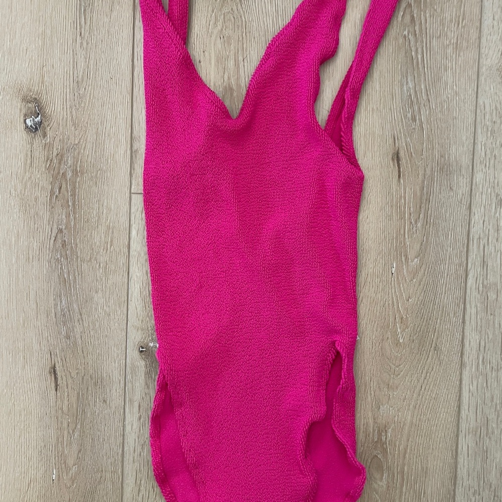 Pink One-Piece Swimsuit